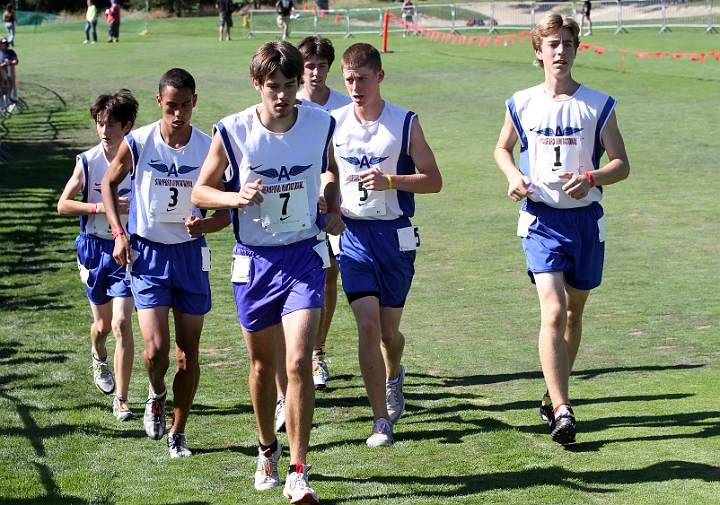 2010 SInv D3-005.JPG - 2010 Stanford Cross Country Invitational, September 25, Stanford Golf Course, Stanford, California.